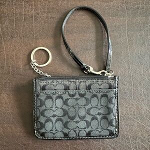 Coach Signature ID Keyring Wallet
